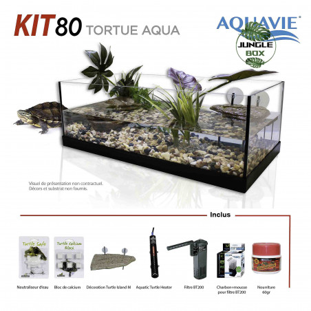 Kit tortue Aqua 80 équipé