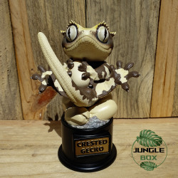 Figurine gecko à crète