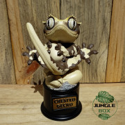 Figurine gecko à crète