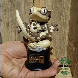 Figurine gecko à crète