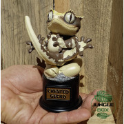 Figurine gecko à crète