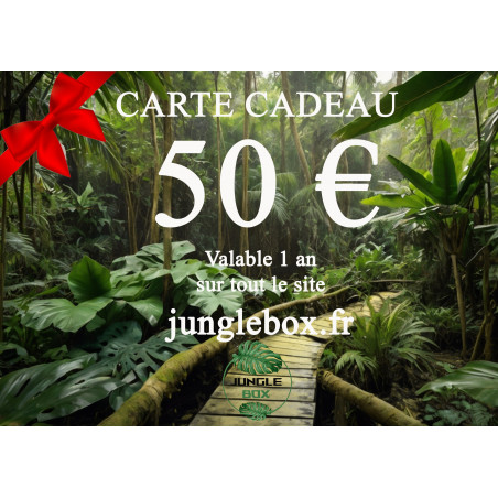 Carte cadeau 50 €