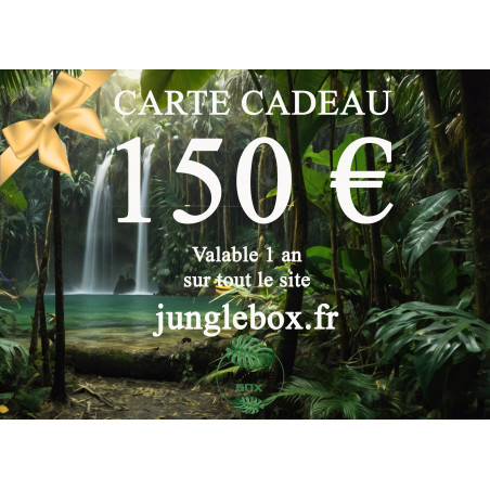 Carte cadeau 150 €