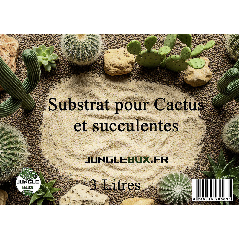 Substrat pour succulente et cactus 3L