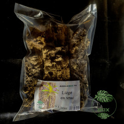 Liège en vrac 9 L – Substrat naturel pour terrariums & orchidées | Jun