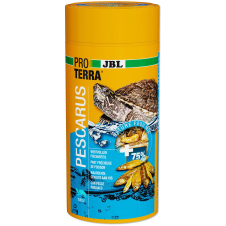 JBL ProTerra Pescarus 1 L | Nourriture naturelle flottante pour tortue