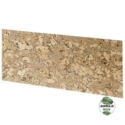 Stable pressed cork tiles