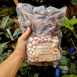 Lava Rock 3L – Natural Volcanic Drainage Substrate for Plants & Terrar