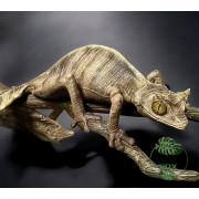 Réplique Gecko Feuille de Madagascar – Uroplatus fantasticus échelle 1:1 | Sculpture réaliste sur commande Réplique Gecko Feuille de Madagascar – Uroplatus fantasticus échelle 1:1 | Sculpture réaliste sur commande