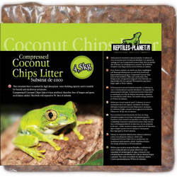 Reptiles Planet - Litière Cocochips compressée - 4,5kg