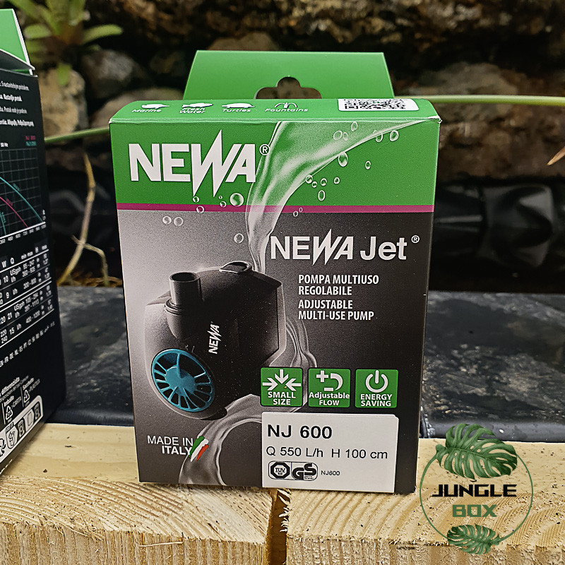 Newa Jet 600 – 7W Pump Flow 200 to 550 L/h – Max Head 1.0 m