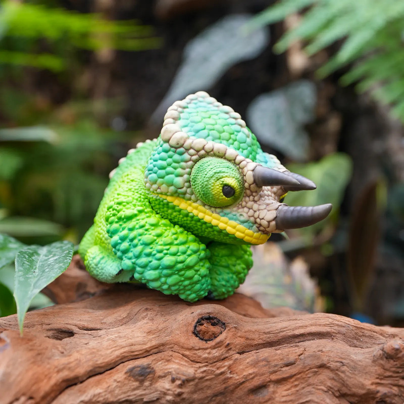 Figurine caméléon de jackson collection