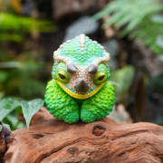 Hand-Painted Resin Chameleon Figurine – Jungle Decor