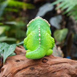 Figurine Caméléon en Résine Peinte à la Main – Collection