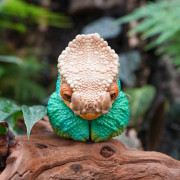 Hand-Painted Resin Chameleon Figurine – Jungle Decor