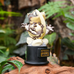 Figurine gecko à crète