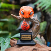Figurine Gecko sur Socle – Décoration Nature & Terrarium