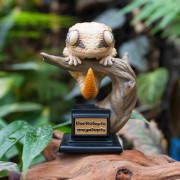 Figurine Gecko sur Socle – Décoration Nature & Terrarium