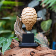 Figurine Gecko sur Socle – Décoration Nature & Terrarium