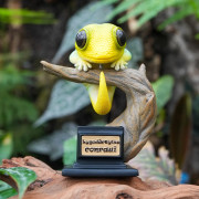 figurine de la collection gecko en résine peinte à la main