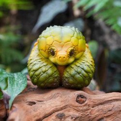 Figurine tortue alligator - figurine de collection en résine