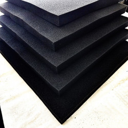 Black Foam 50x50x4 cm 30 PPI – Aquarium & Terrarium