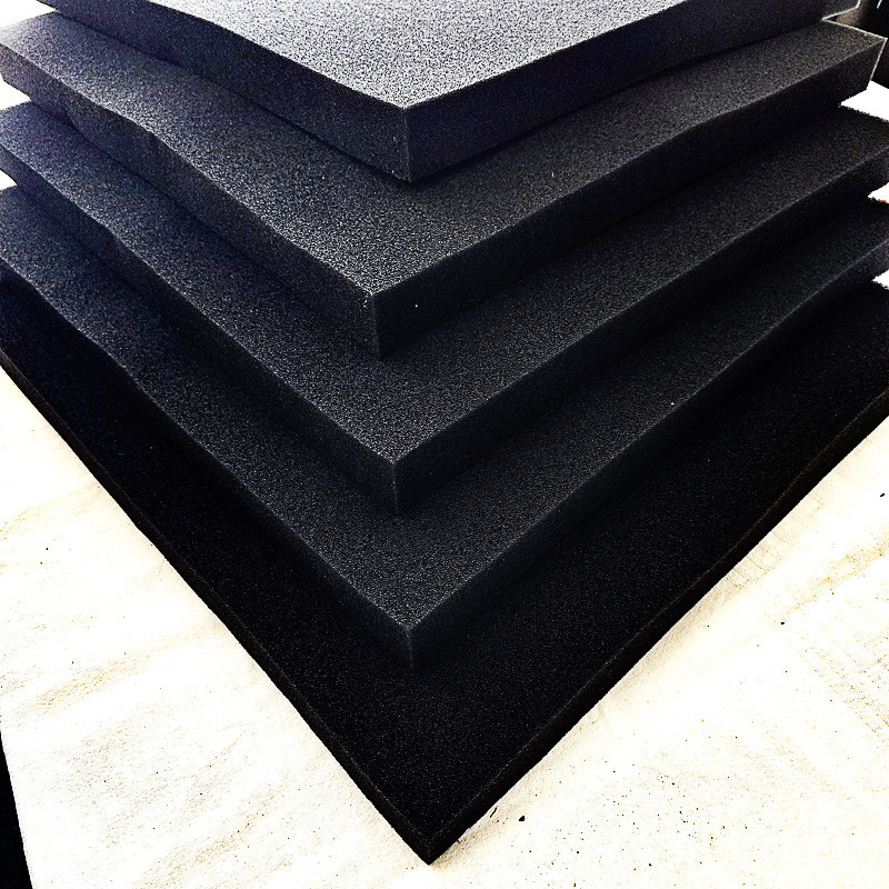 Black Foam 50x50x4 cm 30 PPI – Aquarium & Terrarium