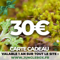 Carte cadeau 30 € junglebox