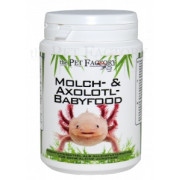 Axolotl baby food