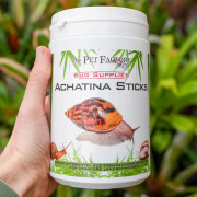 Aliment Escargots Achatina sticks 125g