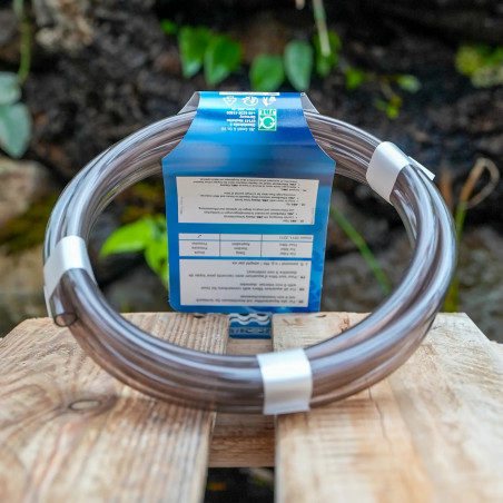 Tuyau prédécoupé - 12/16 mm - Gris - 2,5 m