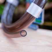 Tuyau prédécoupé - 16/22 mm - Gris - 2,5 m