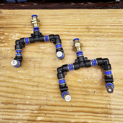 double buse en 6mm x2