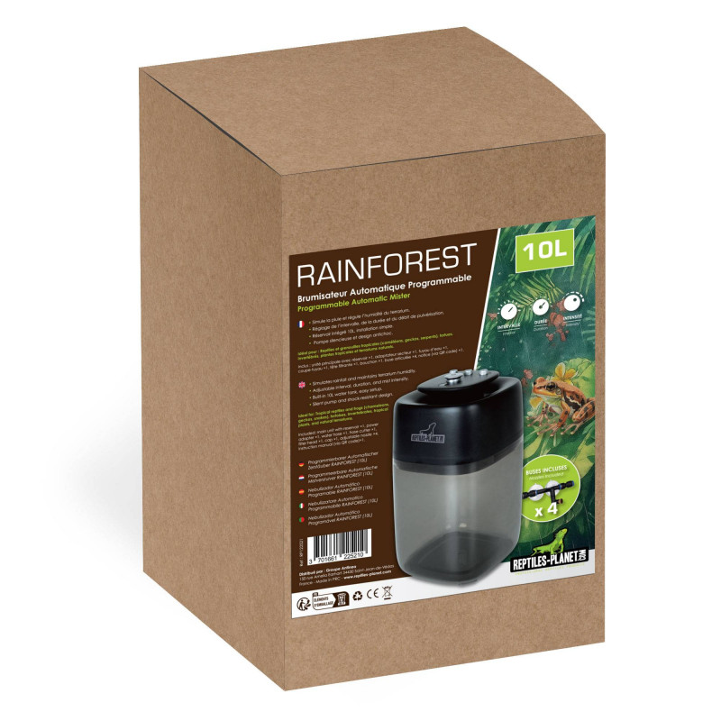 Reptiles Planet - Rainforest - Brumisation 10L