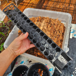 Pack of 3 Foldable 45 cm Black Plant Supports | JungleBox