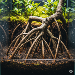 Lianes & racines pour terrarium – Déco naturelle et authentique | JungleBox