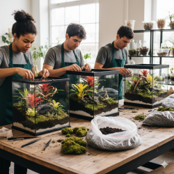 Atelier terrarium planté